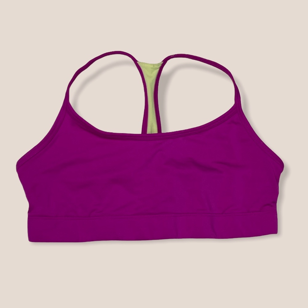 Champion Reversible Purple/Yellow Sports Bra
